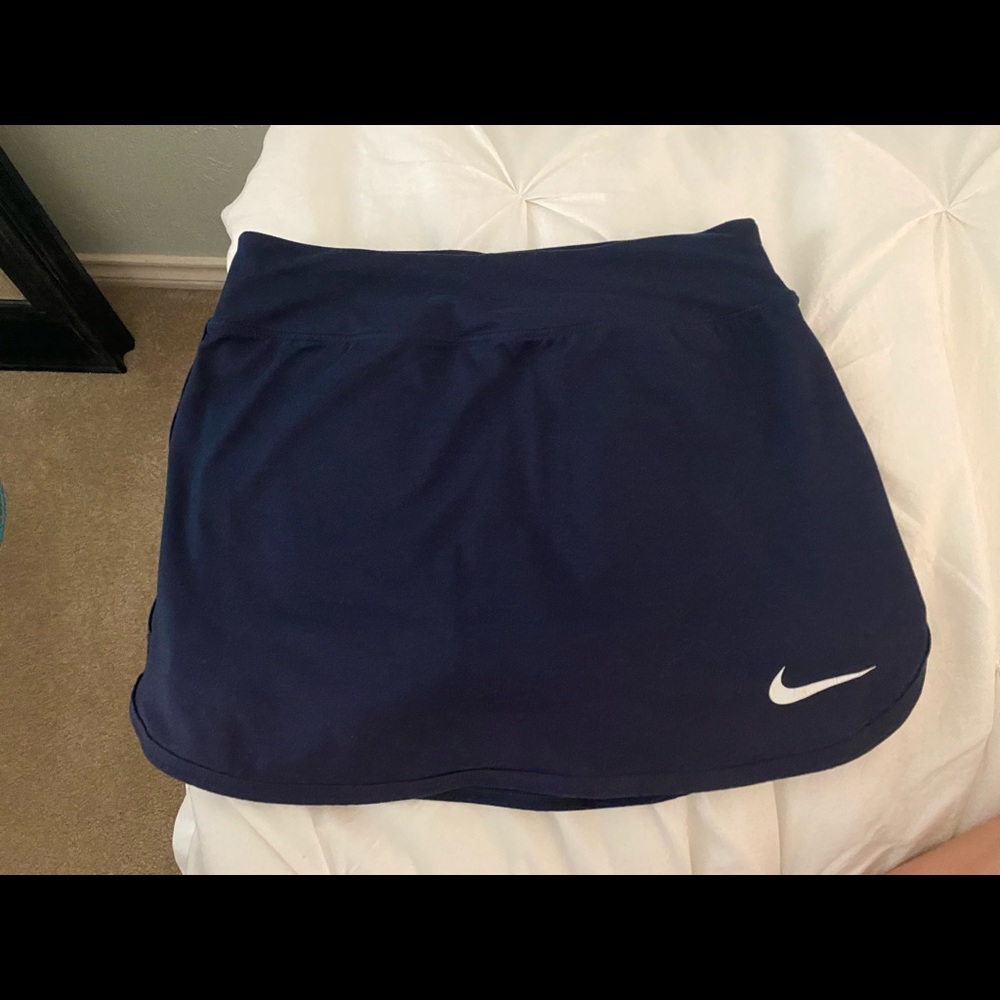 Nike Dri Fit Navy Tennis Skort